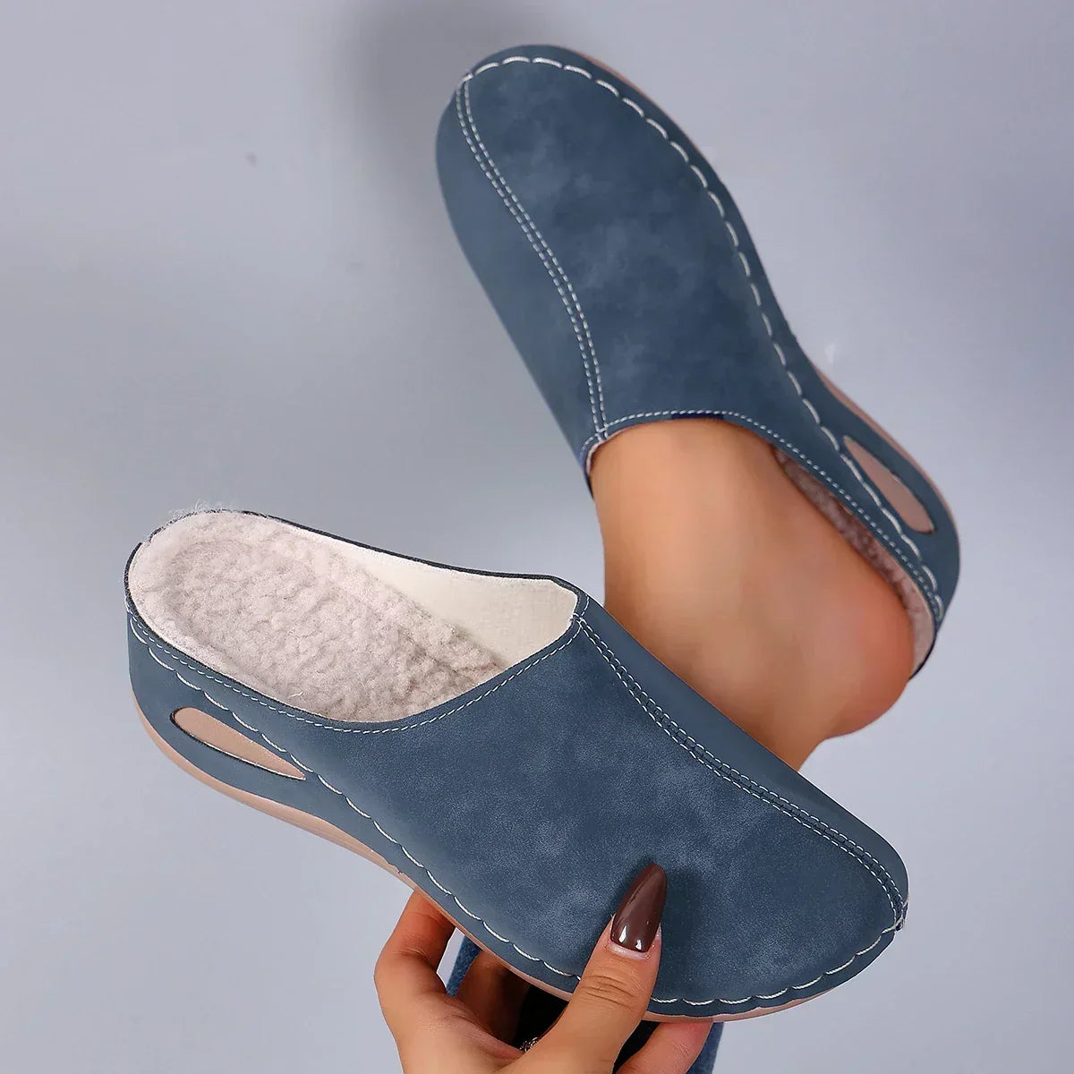 Elena | Warm Orthopedic Slippers for Daily Comfort