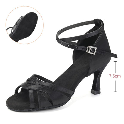 Cecilia Suede-Sole Ballroom & Latin Dance Heels
