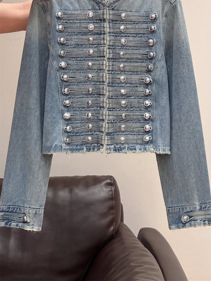 Marlowe Heritage Washed Denim Jacket