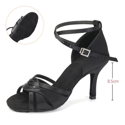 Cecilia Suede-Sole Ballroom & Latin Dance Heels