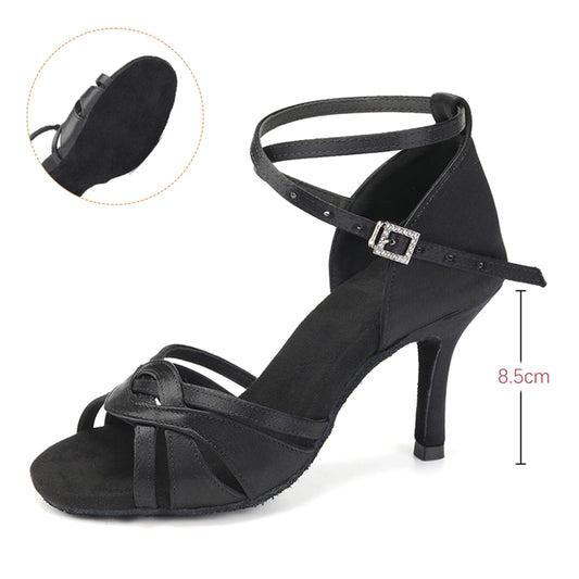 Cecilia Suede-Sole Ballroom & Latin Dance Heels
