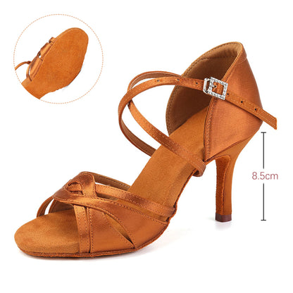 Cecilia Suede-Sole Ballroom & Latin Dance Heels