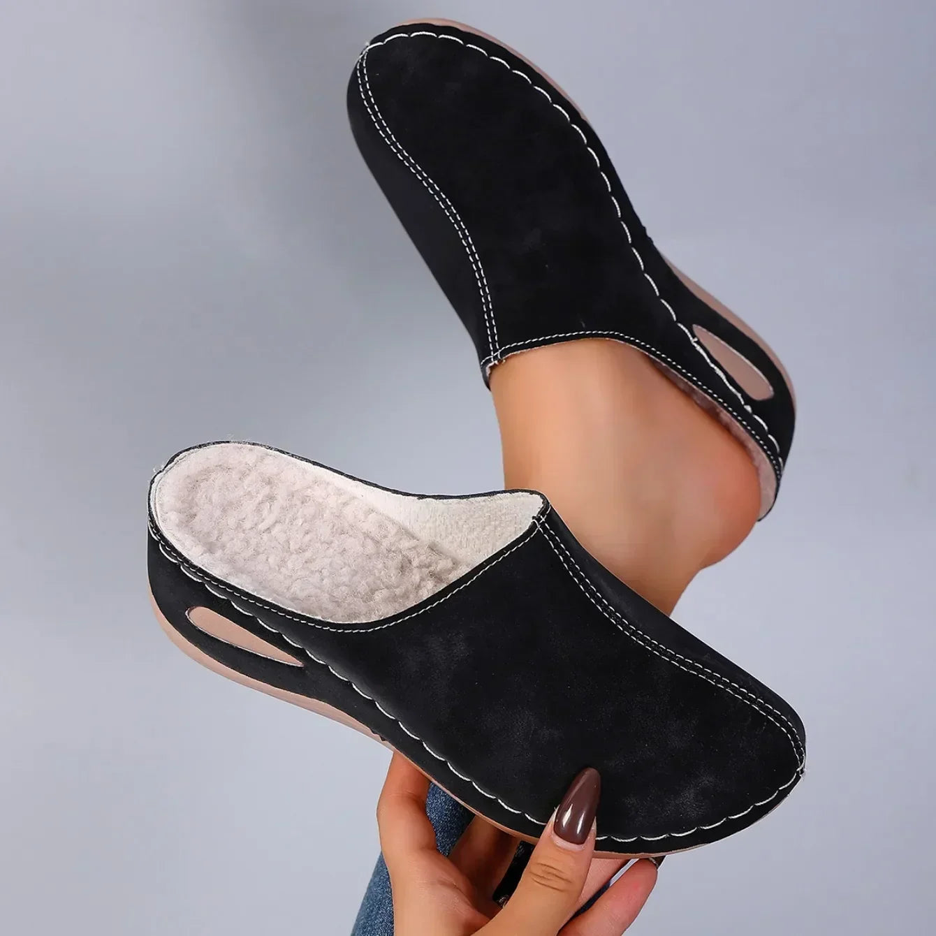Elena | Warm Orthopedic Slippers for Daily Comfort