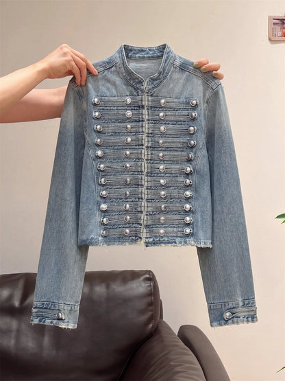 Marlowe Heritage Washed Denim Jacket