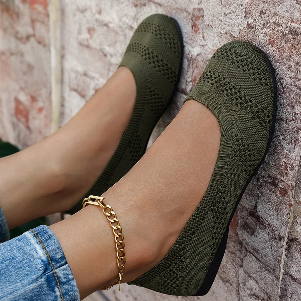 Clara | Orthopedic Fabric Sneakers