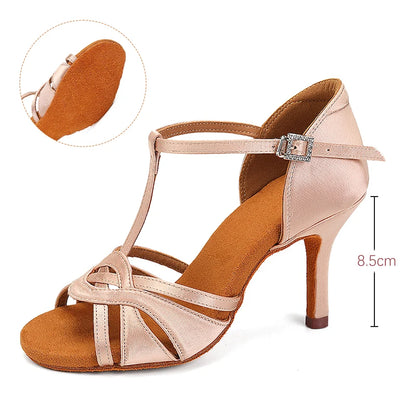 Cecilia Suede-Sole Ballroom & Latin Dance Heels
