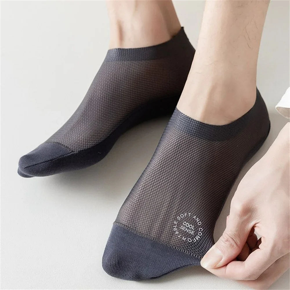 Breathable Reinforced No-Show Socks