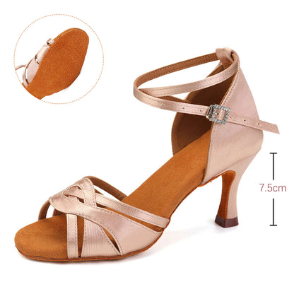Cecilia Suede-Sole Ballroom & Latin Dance Heels