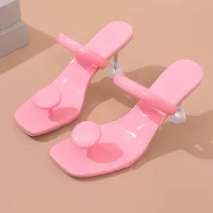 Rosamund Buckle-Strap Platform Sandals