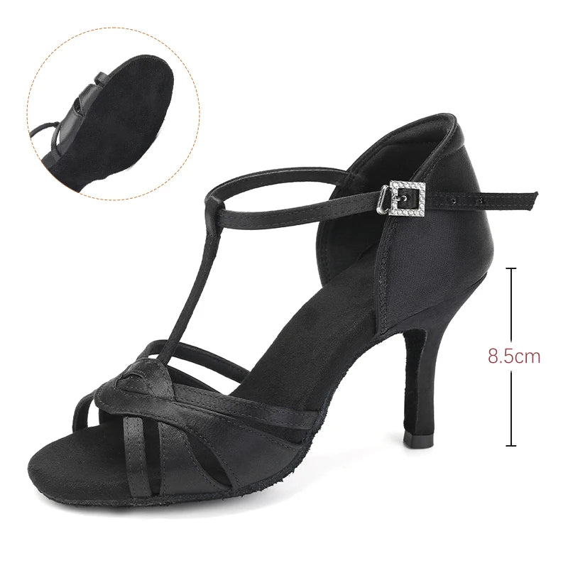 Cecilia Suede-Sole Ballroom & Latin Dance Heels