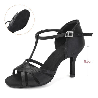 Cecilia Suede-Sole Ballroom & Latin Dance Heels