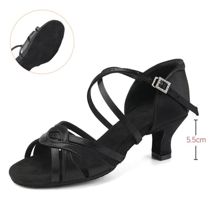 Cecilia Suede-Sole Ballroom & Latin Dance Heels