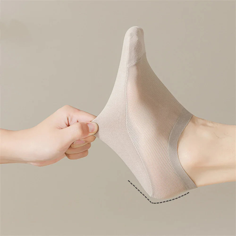Breathable Reinforced No-Show Socks