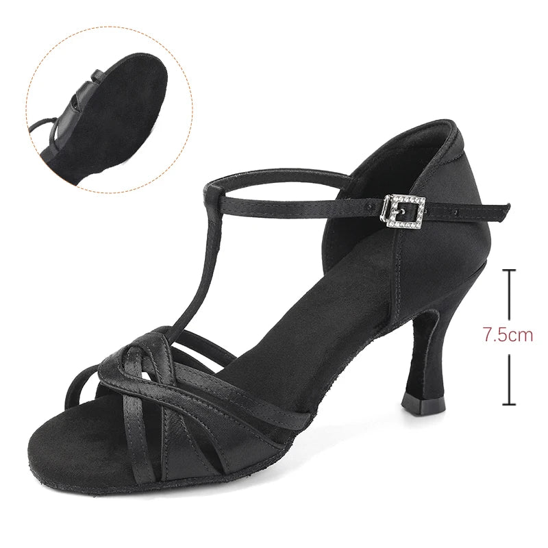 Cecilia Suede-Sole Ballroom & Latin Dance Heels