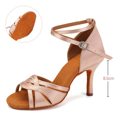 Cecilia Suede-Sole Ballroom & Latin Dance Heels