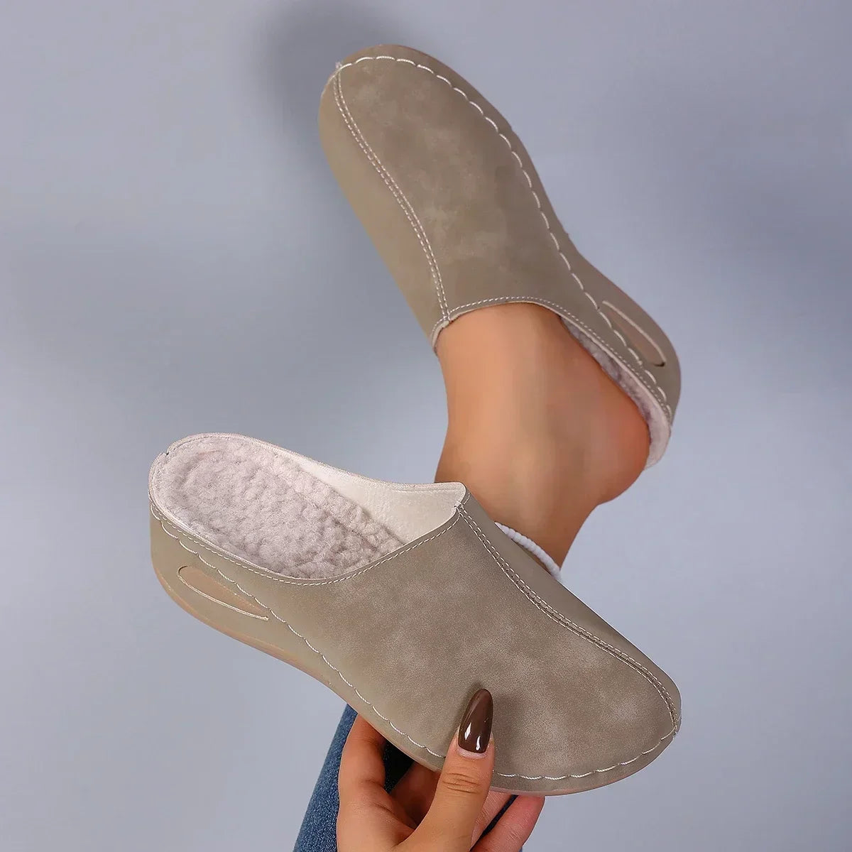 Elena | Warm Orthopedic Slippers for Daily Comfort