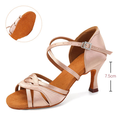 Cecilia Suede-Sole Ballroom & Latin Dance Heels