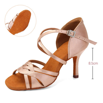 Cecilia Suede-Sole Ballroom & Latin Dance Heels