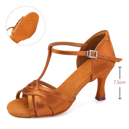 Cecilia Suede-Sole Ballroom & Latin Dance Heels