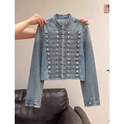 Marlowe Heritage Washed Denim Jacket