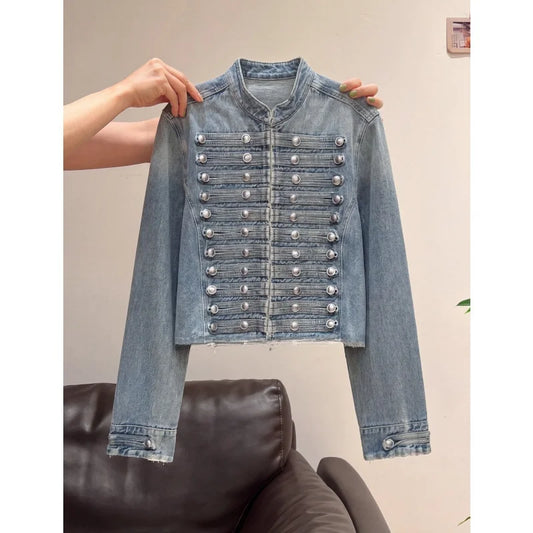 Marlowe Heritage Washed Denim Jacket