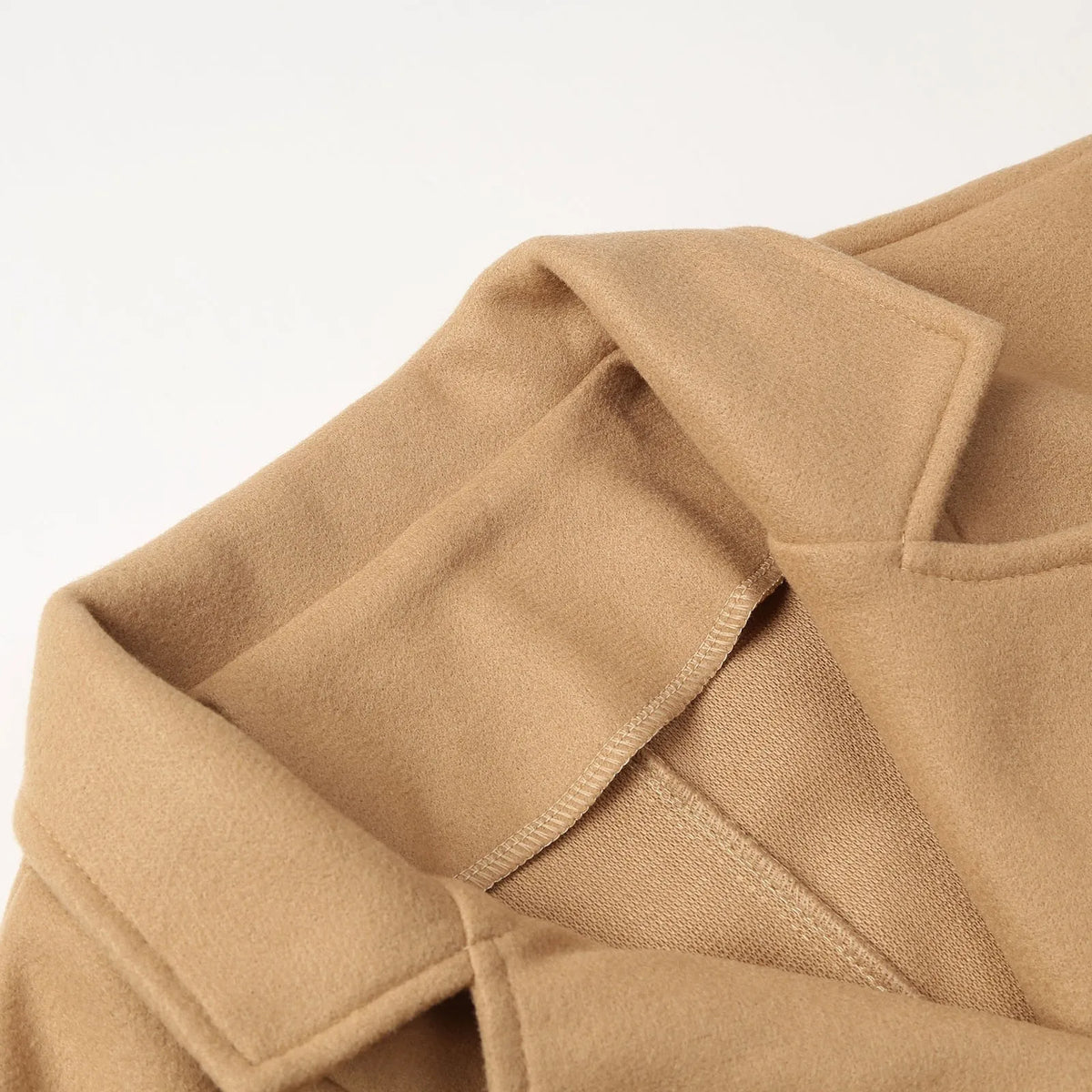 Florence Oversized Wool-Blend Trench Coat