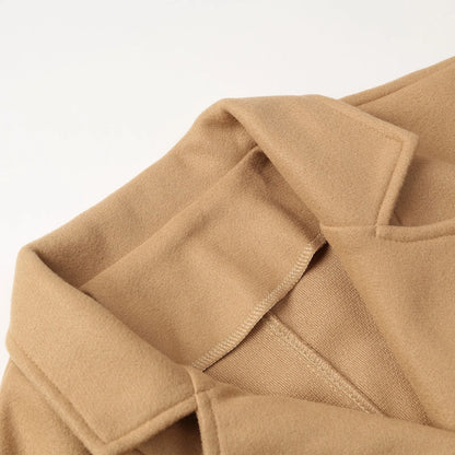 Florence Oversized Wool-Blend Trench Coat