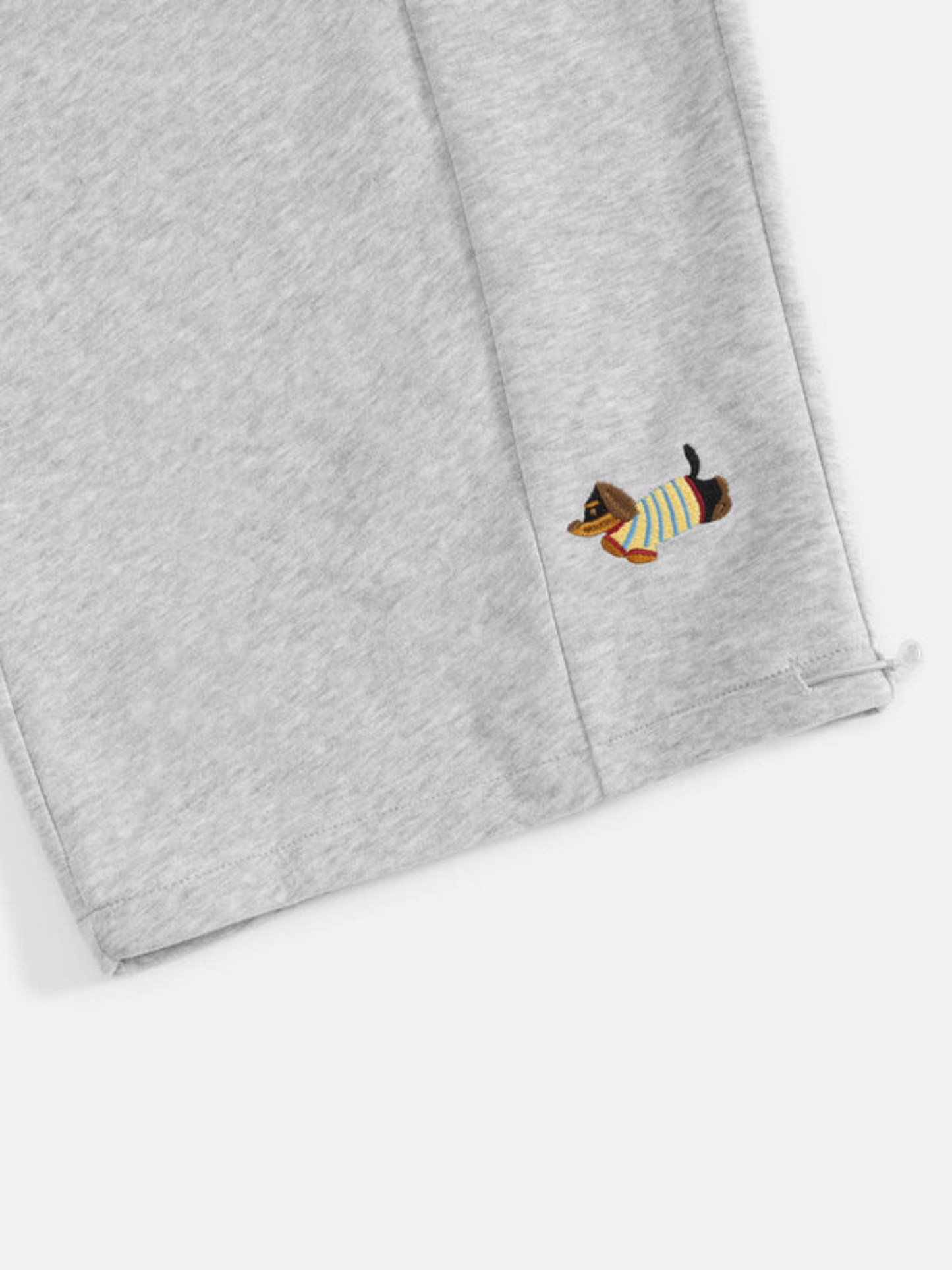 Amalfi Puppy-Embroidered Barrel Sweatpants