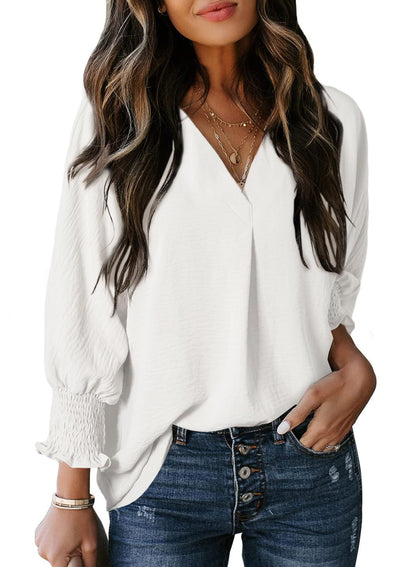 Timeless Casual V-Neck Top