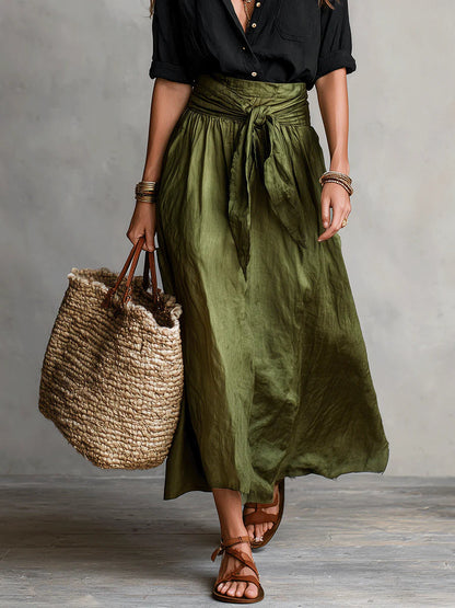 Martina Elegant One-Shoulder Maxi Dress