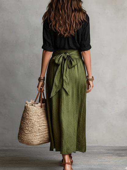 Martina Elegant One-Shoulder Maxi Dress