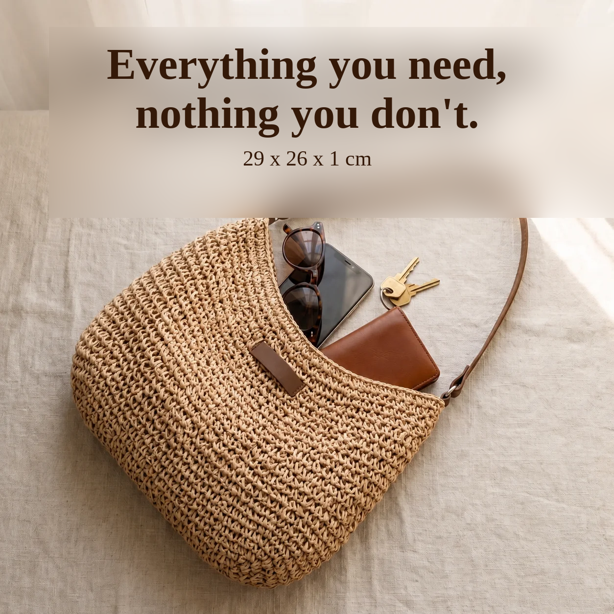 Simona Woven Elegant Bag