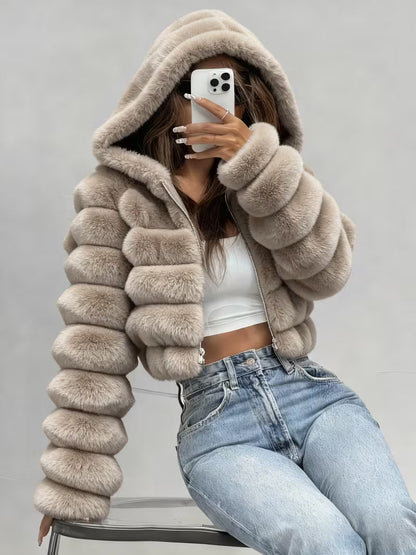 Serene Faux Fur Coat