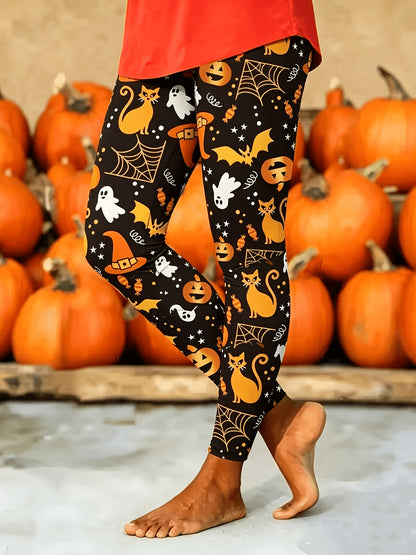 Mabel Halloween Print Leggings