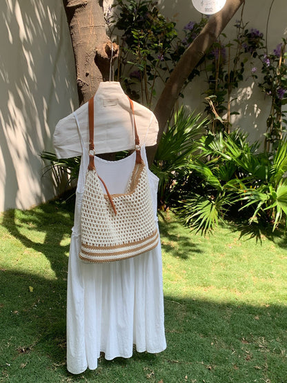 Willow Woven Tote Bag
