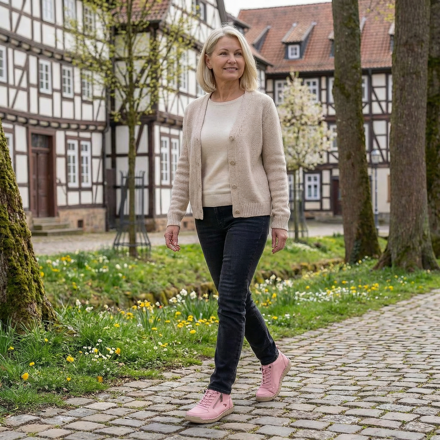 Noemi | Zip-Up Orthopedic Sneakers