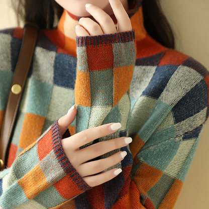 Odette Cashmere Turtleneck Sweater