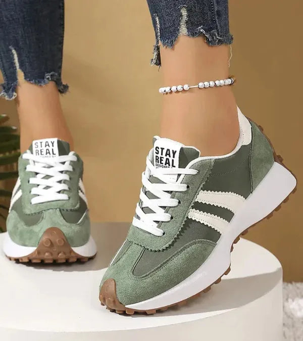 Marlowe Cushioned Stable-Sole Trainers