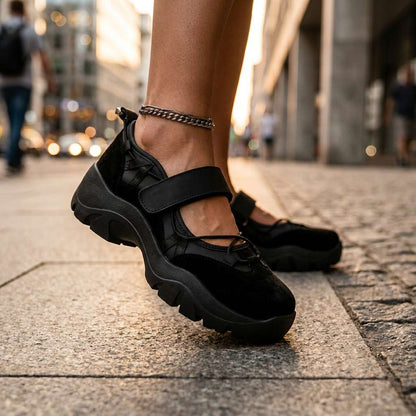 Chiara | Comfortable Suede Walking Shoes