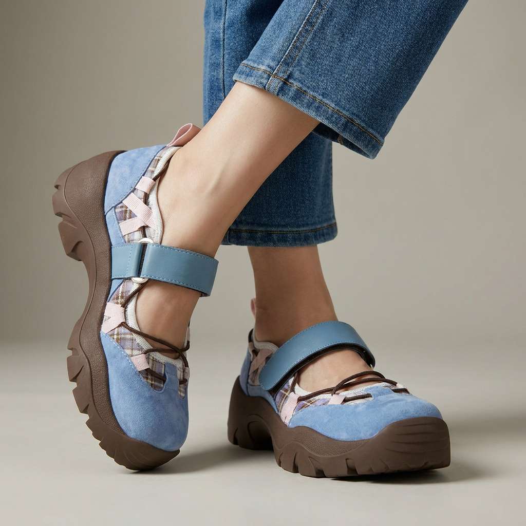 Chiara | Comfortable Suede Walking Shoes