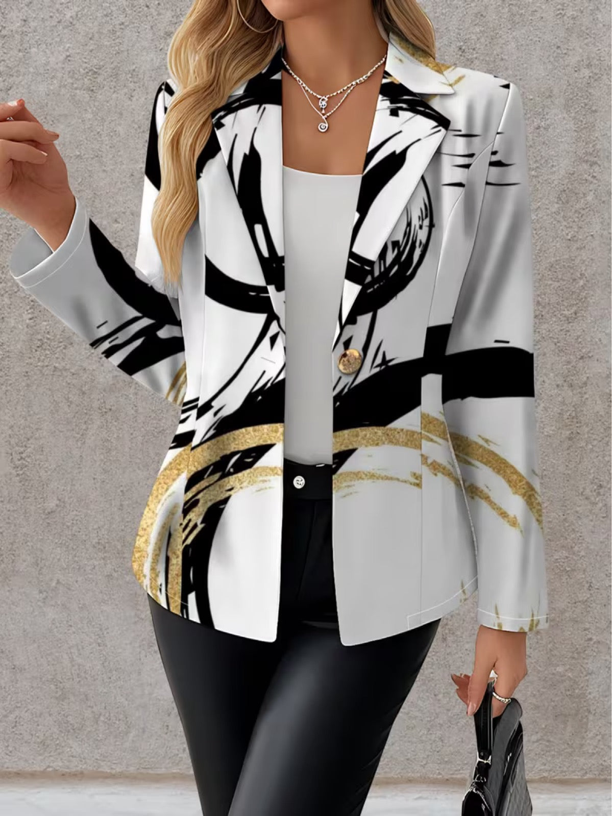 Noemine | Painterly Blazer