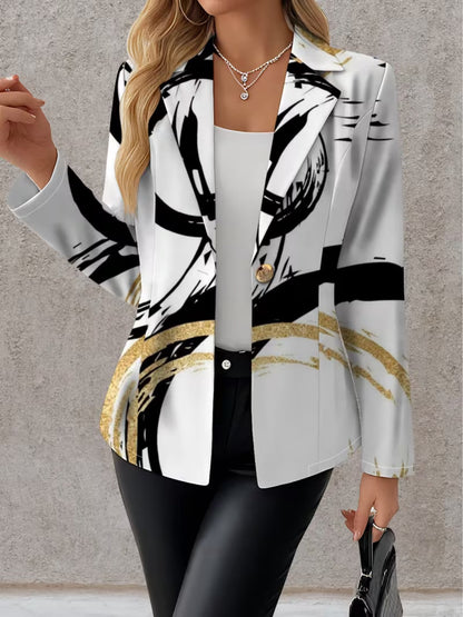 Noemine | Painterly Blazer