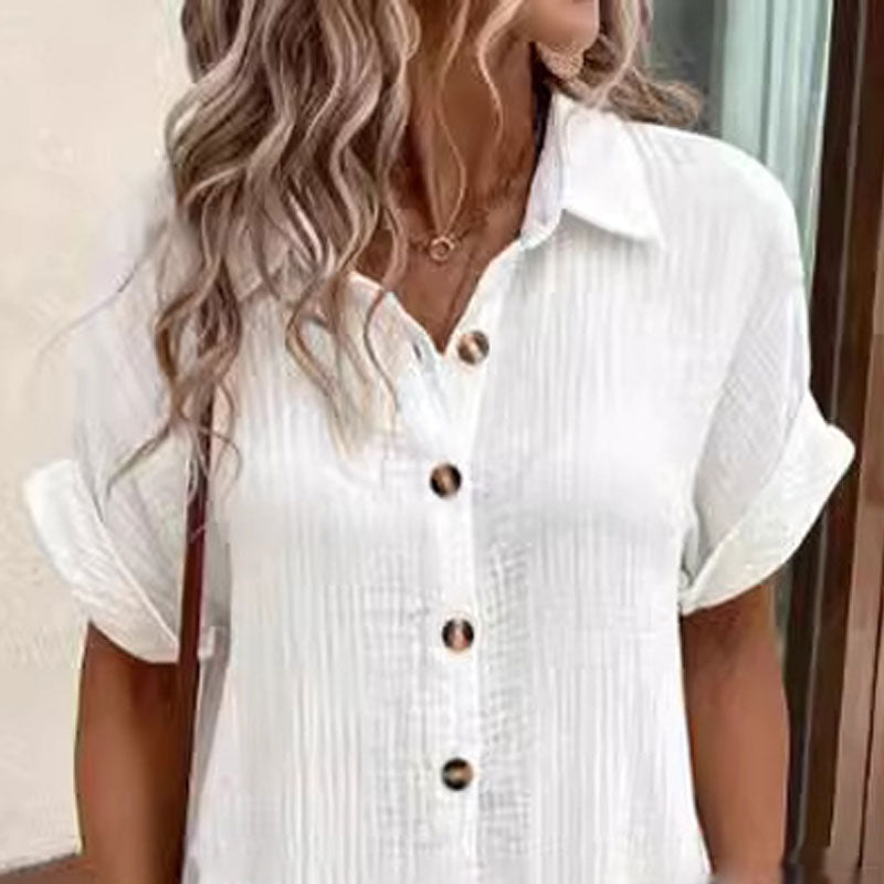Cassia Buttoned Midi Shirt Dress