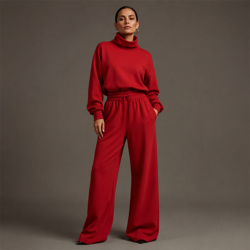 Chic Wide-Leg Two-Piece Outfit
