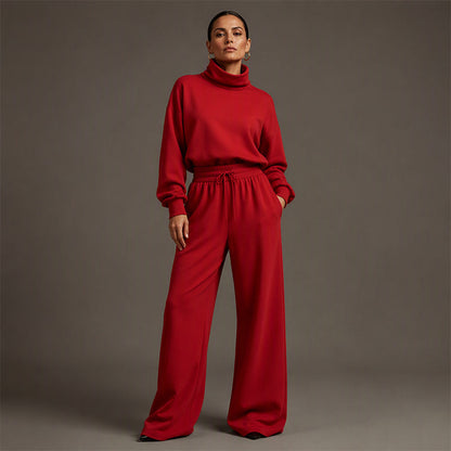 Chic Wide-Leg Two-Piece Outfit