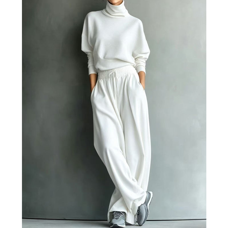 Chic Wide-Leg Two-Piece Outfit