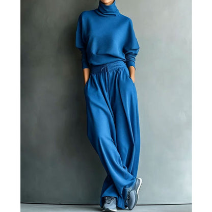 Chic Wide-Leg Two-Piece Outfit