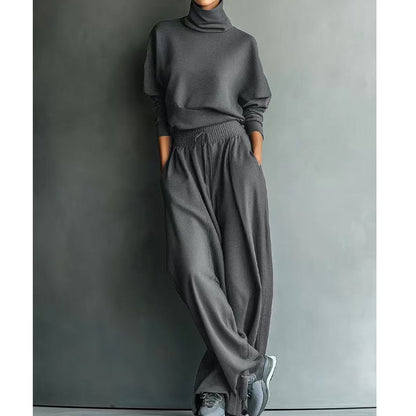 Chic Wide-Leg Two-Piece Outfit