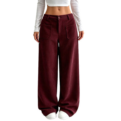Juliette Relaxed Wide-Leg Trousers