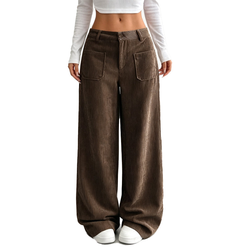 Juliette Relaxed Wide-Leg Trousers